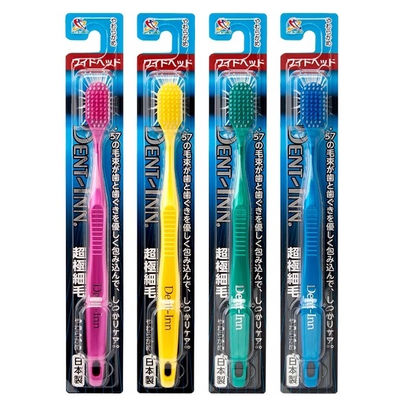 【UFC SUPPLY】日本Dent-Inn極細毛護齦速潔牙刷(寬頭) 1支入