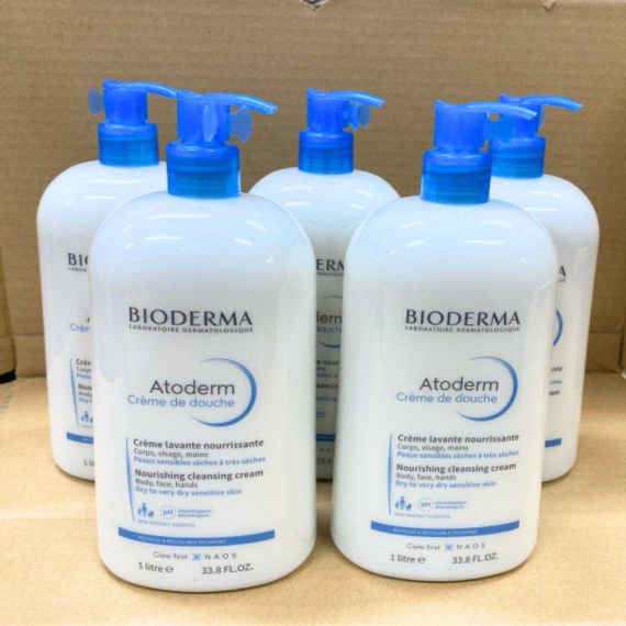 包郵優惠 Bioderma Atoderm 滋潤沐浴乳 1000ml #2607
