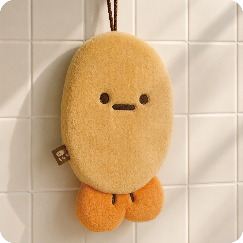 Shrimp Hand Towel