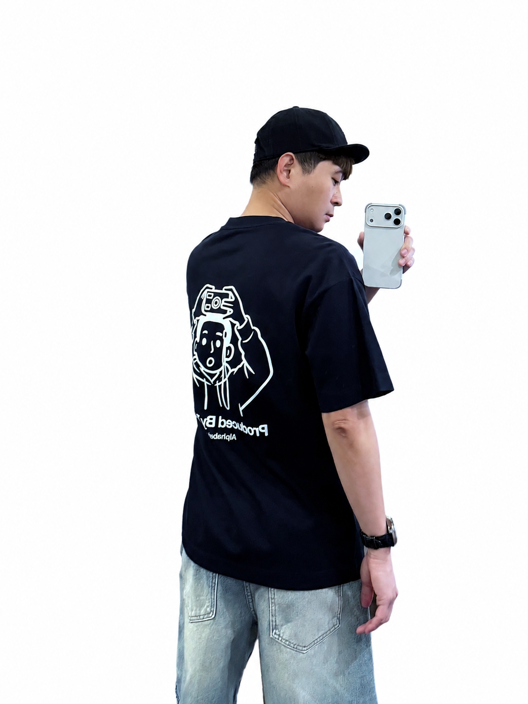 『新品上市』重磅相機小童棉短T(NOF260588501)-深藍