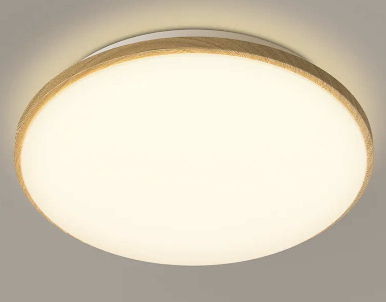 Wincel CL630 日系木紋圓形 Entry AIO 多功能天花燈 (24W/40W)
