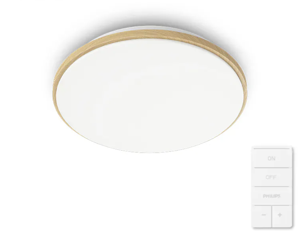 Wincel CL630 日系木紋圓形 Entry AIO 多功能天花燈 (24W/40W)