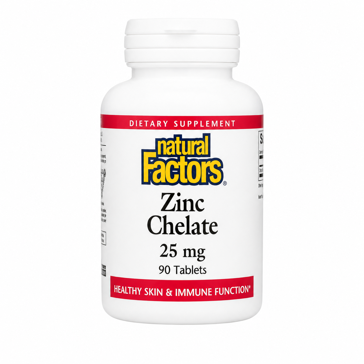 【iHerb】任兩件免運 Natural Factors 鋅 螯合鋅 25mg 90片