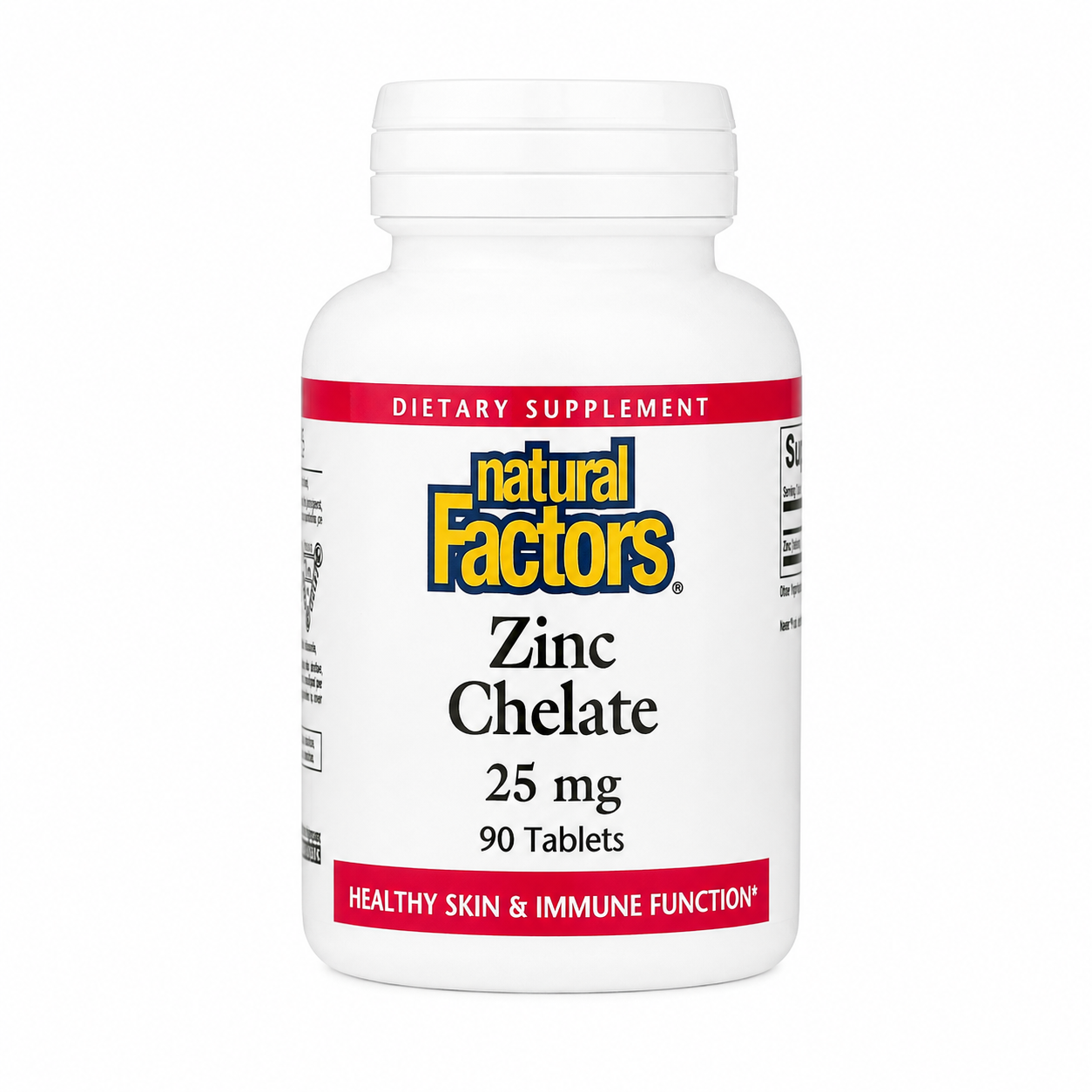 【iHerb】任兩件免運 Natural Factors 鋅 螯合鋅 25mg 90片