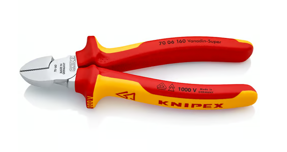 D253 KNIPEX 斜咀鉗 70