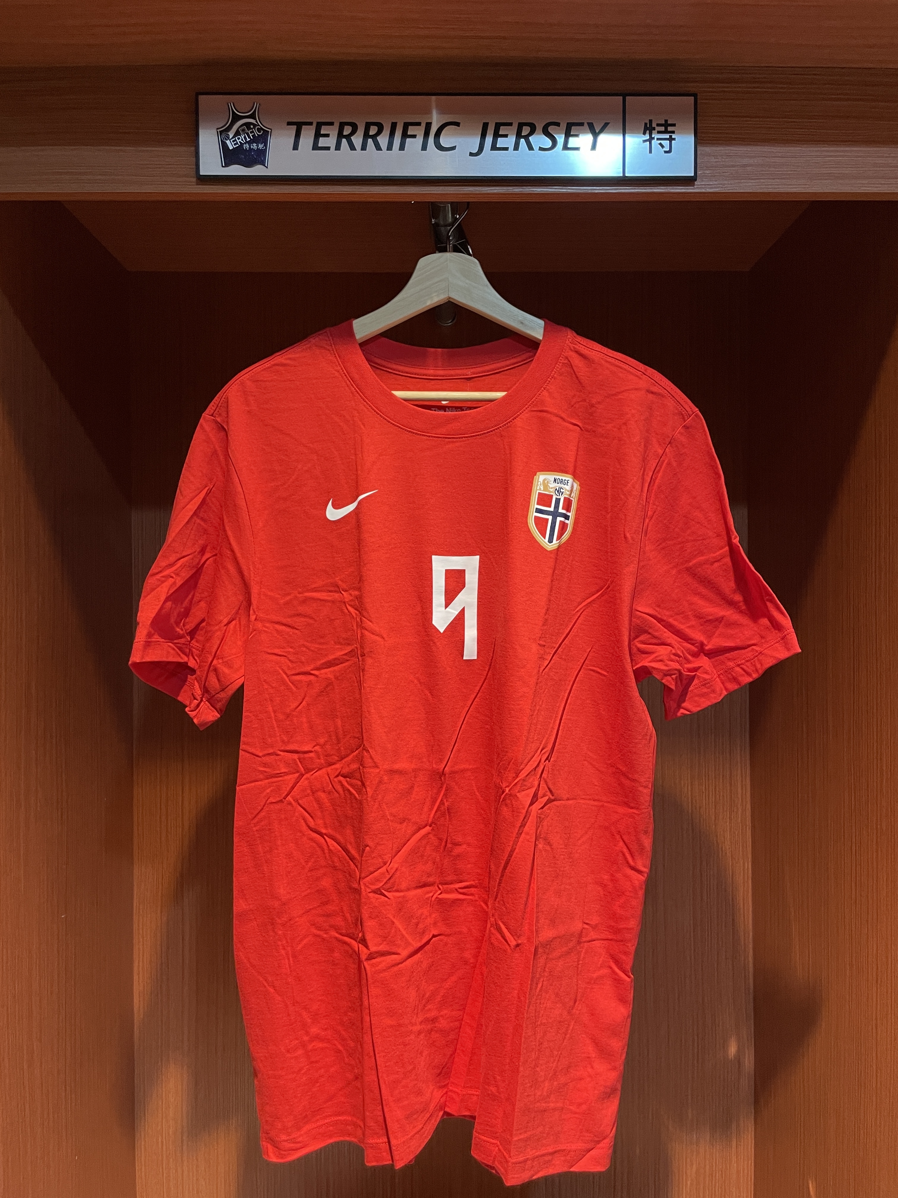FIFA短袖 Erling Haaland 挪威紅 2026 世界盃 Home Nike Player Name Tee 棉質 短袖 全新
