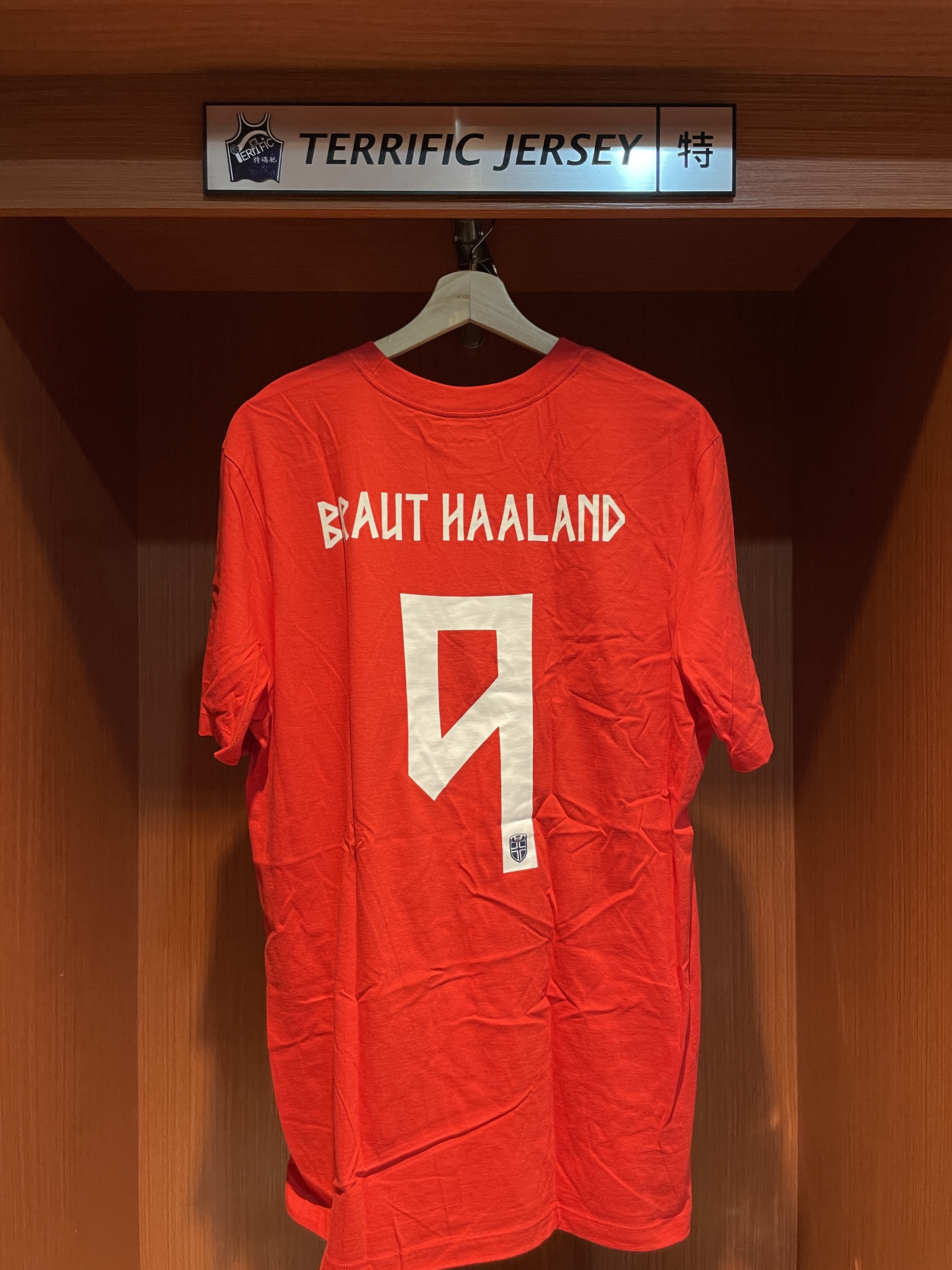 FIFA短袖 Erling Haaland 挪威紅 2026 世界盃 Home Nike Player Name Tee 棉質 短袖 全新