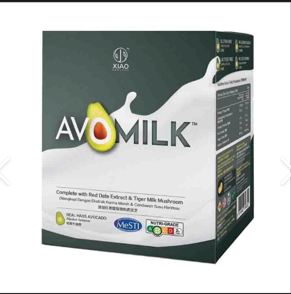 CA260826 - A1-XIAO HEALTHY 牛油果豆奶 15包獨立包裝 | AVOMILK - BOX (15 X 30GM)-EXP: 5月28年