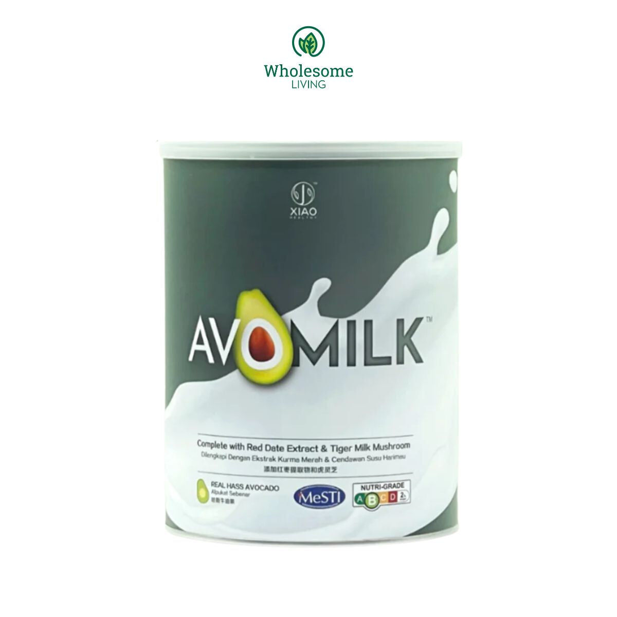 CA260826 - A2-XIAO HEALTHY 牛油果豆奶 850g (罐裝) | AVOMILK - CAN (850GM)EXP: 12月27年