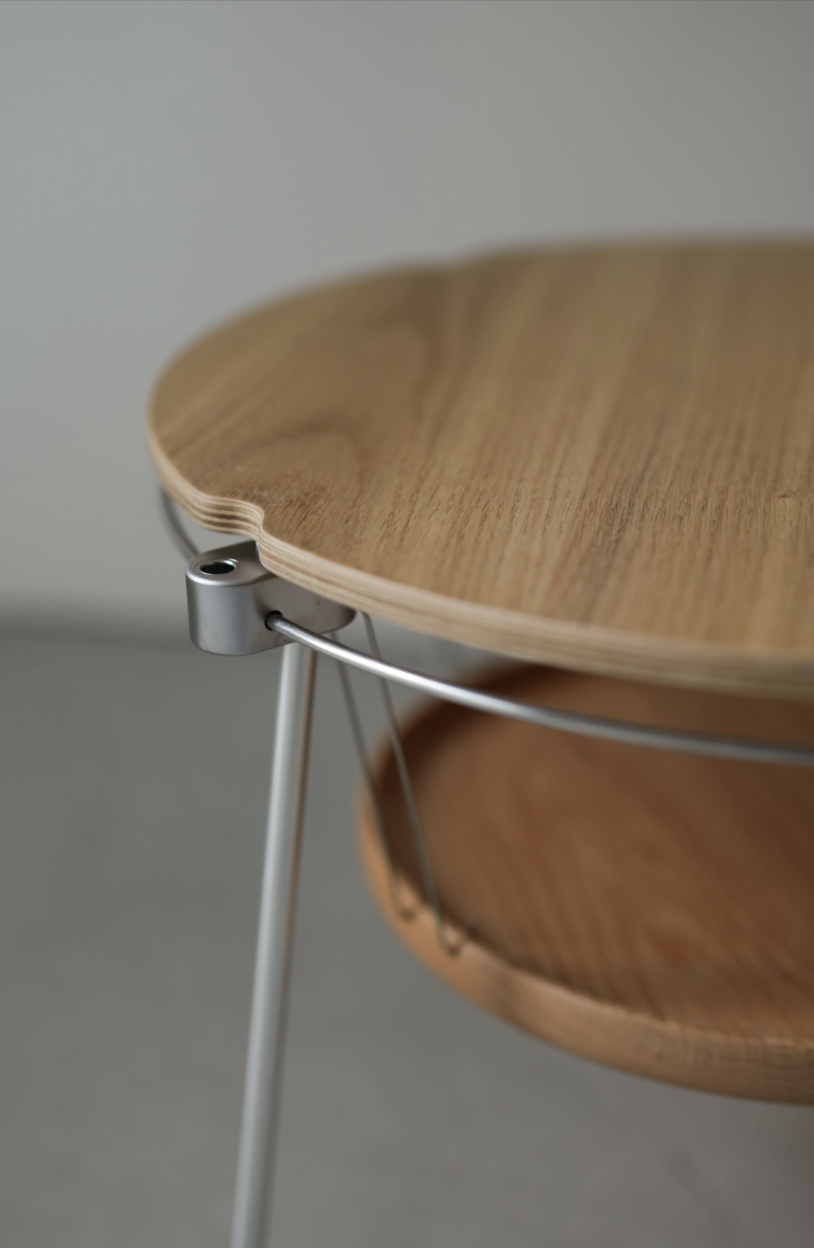 HxO Design｜Round Table Arc Hanger｜輕量版圓桌不鏽鋼弧形掛架