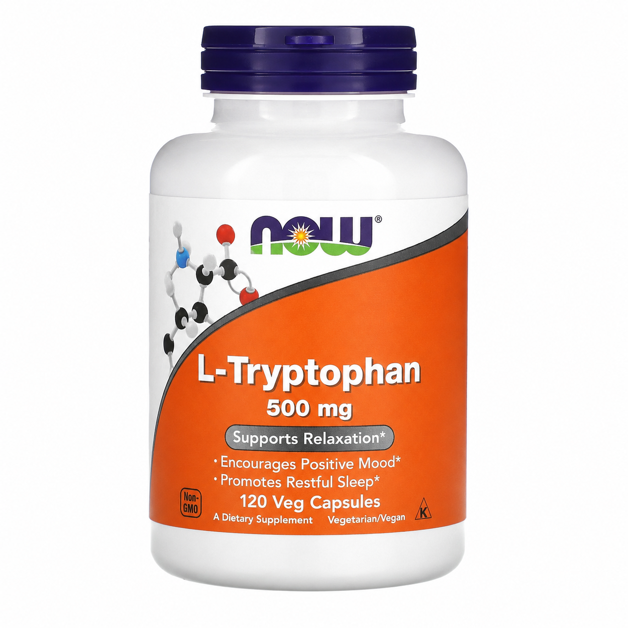 【iHerb】任兩件免運 NOW Foods L-Tryptophan 左旋色氨酸 色氨酸 500mg