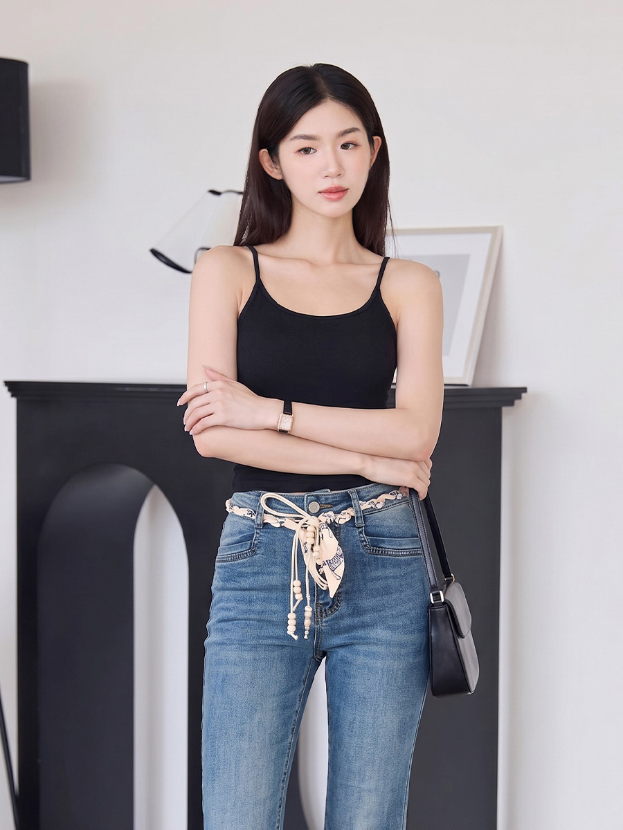 後交叉鏤空bra top(5008)