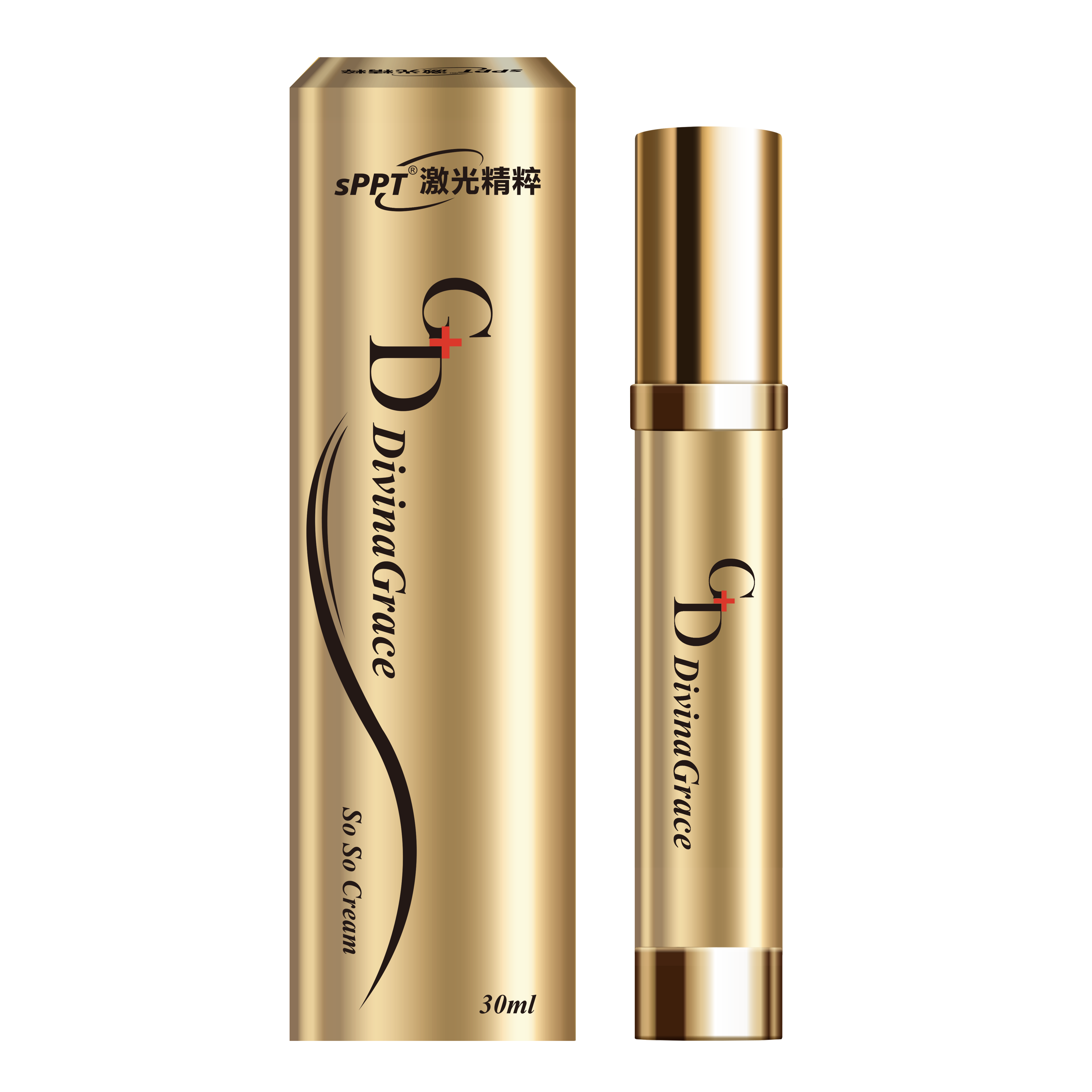 【台灣 sPPT®激光精粹 】魔力纖SoSo霜PLUS - 30ml