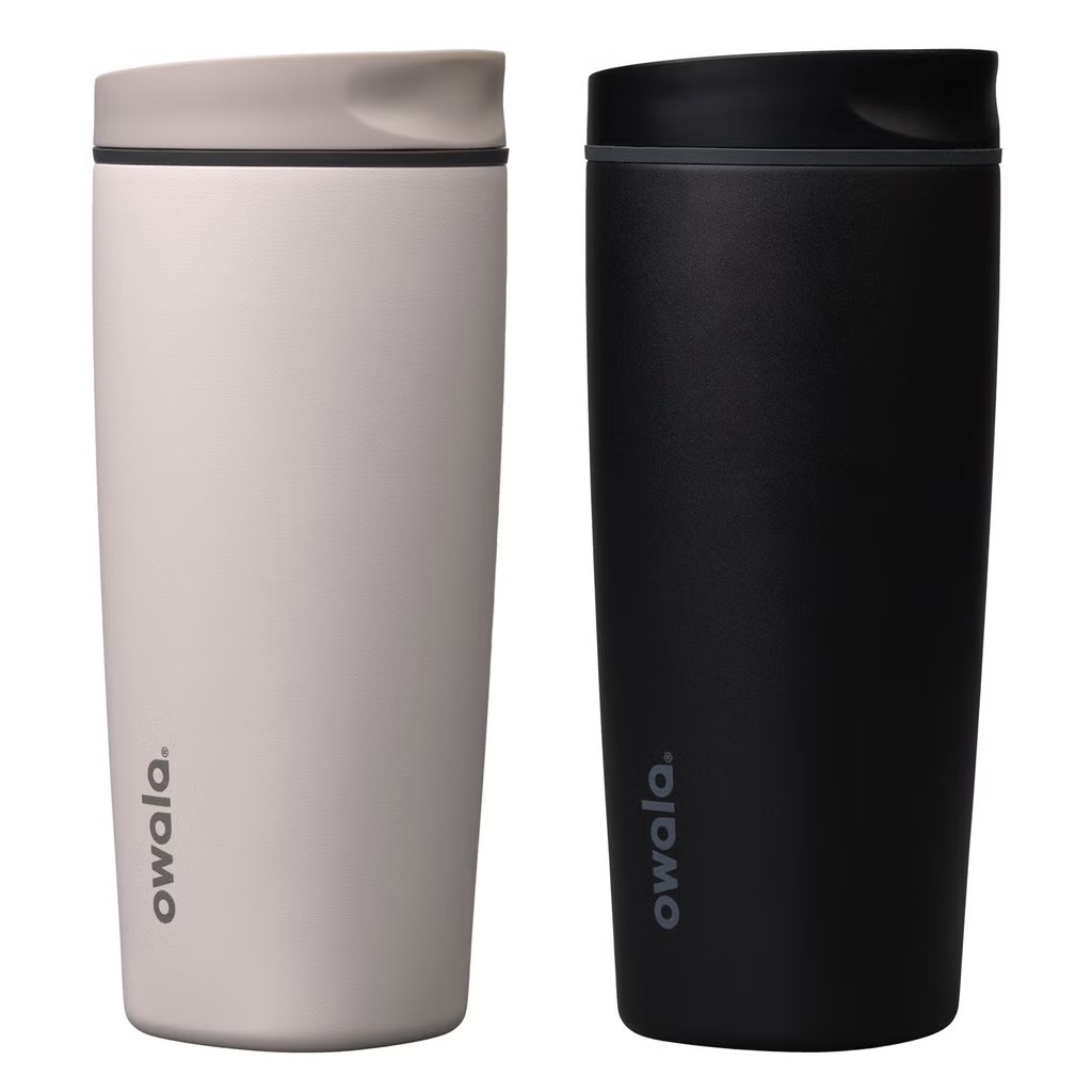 美國Costco限定｜Owala SmoothSip Slider保溫隨行杯20oz 1+1組合