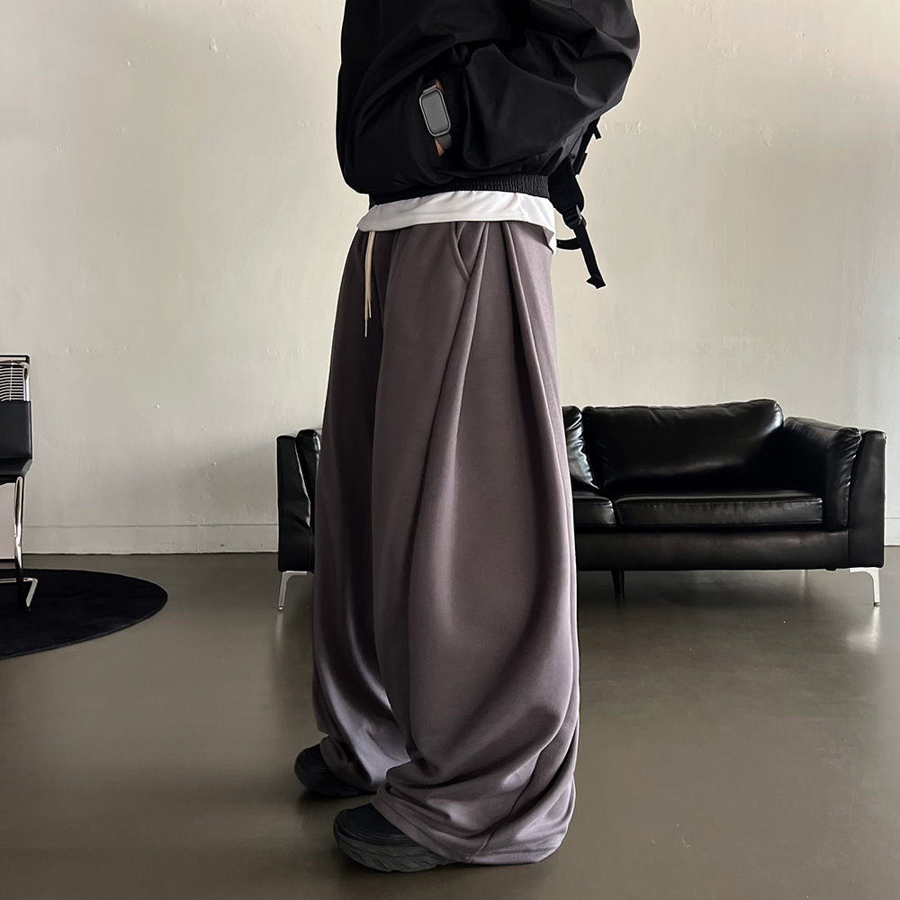 <神級棉褲回歸>XIN SELECT 韓國 寬鬆 壓褶 棉褲 長褲 三色
