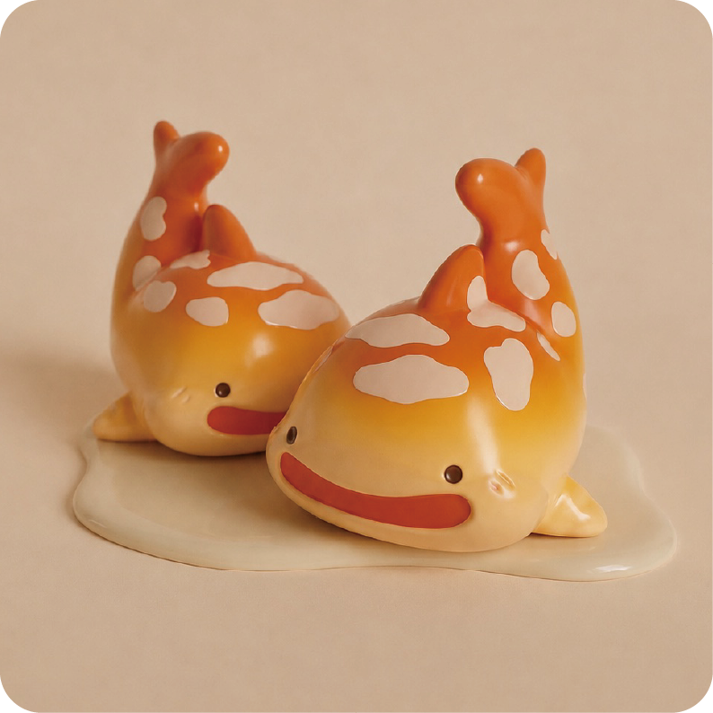 Toasted Bread Whale Shark Tofu – Soft Vinyl Figure (Pre-Order)