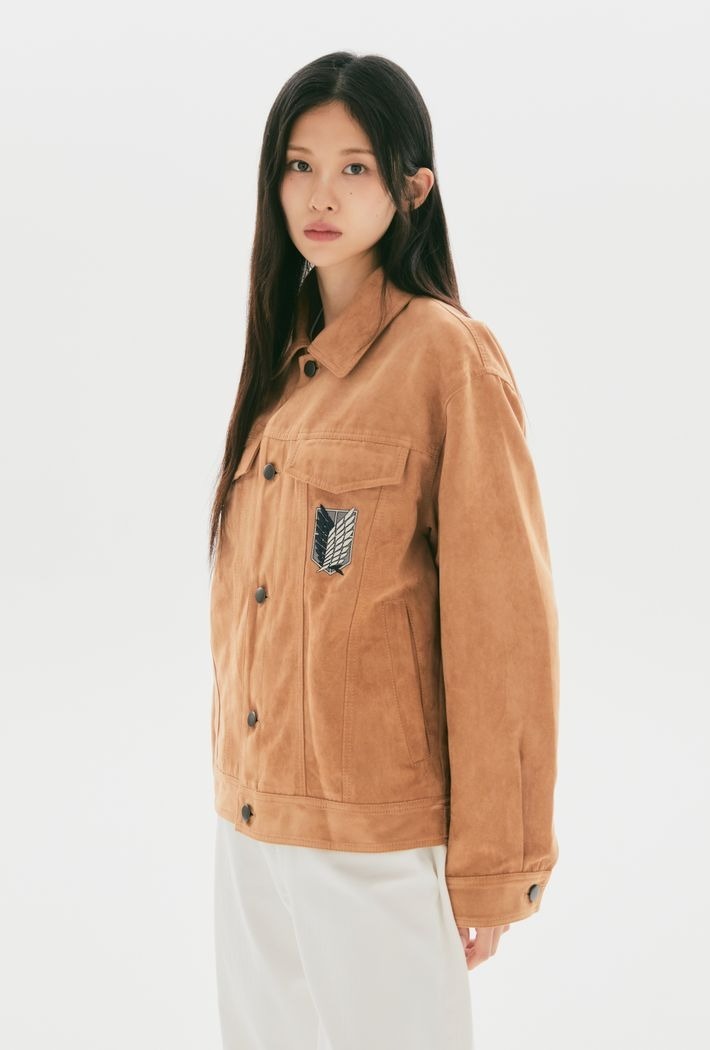 【預購】SPAO X 進擊的巨人 調查兵團襯衫外套  SPAONASA