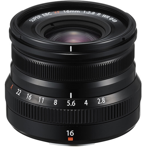 FUJIFILM XF 16mm F2.8 R WR 鏡頭 (黑色) HK$3,180 (訂金HK$500)