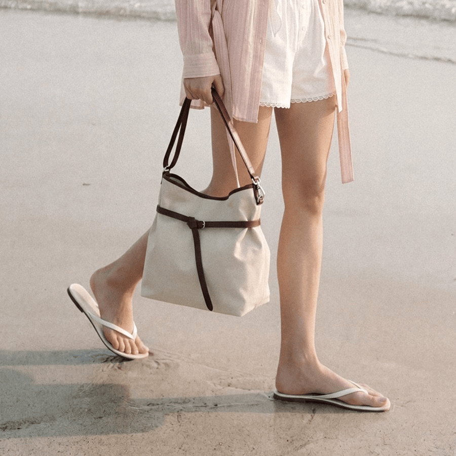 \官方最低價!!/ 平過飛韓國~$1200!!😱✨ Folnua｜SORTIE BAG-NYLON [2 colors] F53