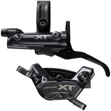 Shimano XT Front/Rear Disc Brake Set-Resin Pad(W/FIN)-M8220