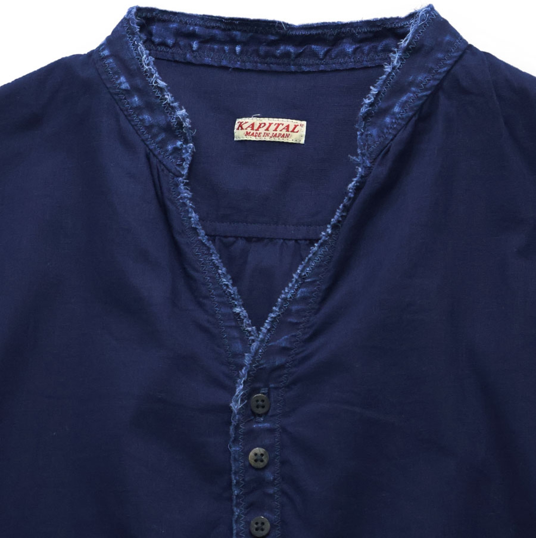KAPITAL 2026 INDIGO Gauze SHOKA Shirt - PRE ORDER ITEM (預訂中)