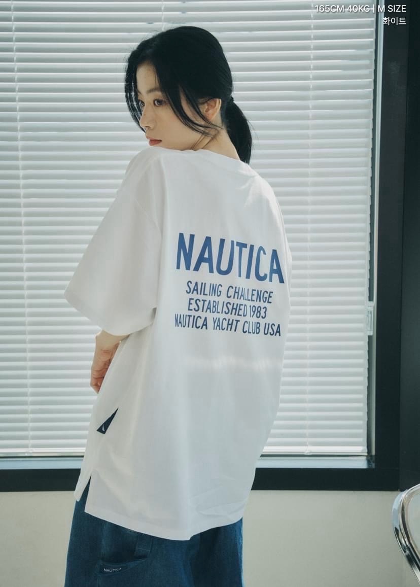 NAUTICA BOY寬鬆系列 SAILING CLUB Tee |限時折扣|