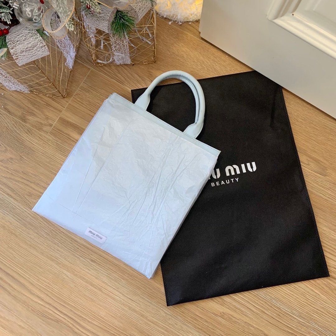 Miu Miu Beauty Baby Blue 香水贈品 Tote