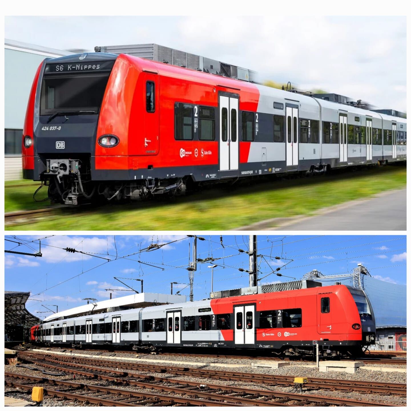 Kato 10-734-B N規 DB ET424 Köln S-Bahn 4 輛