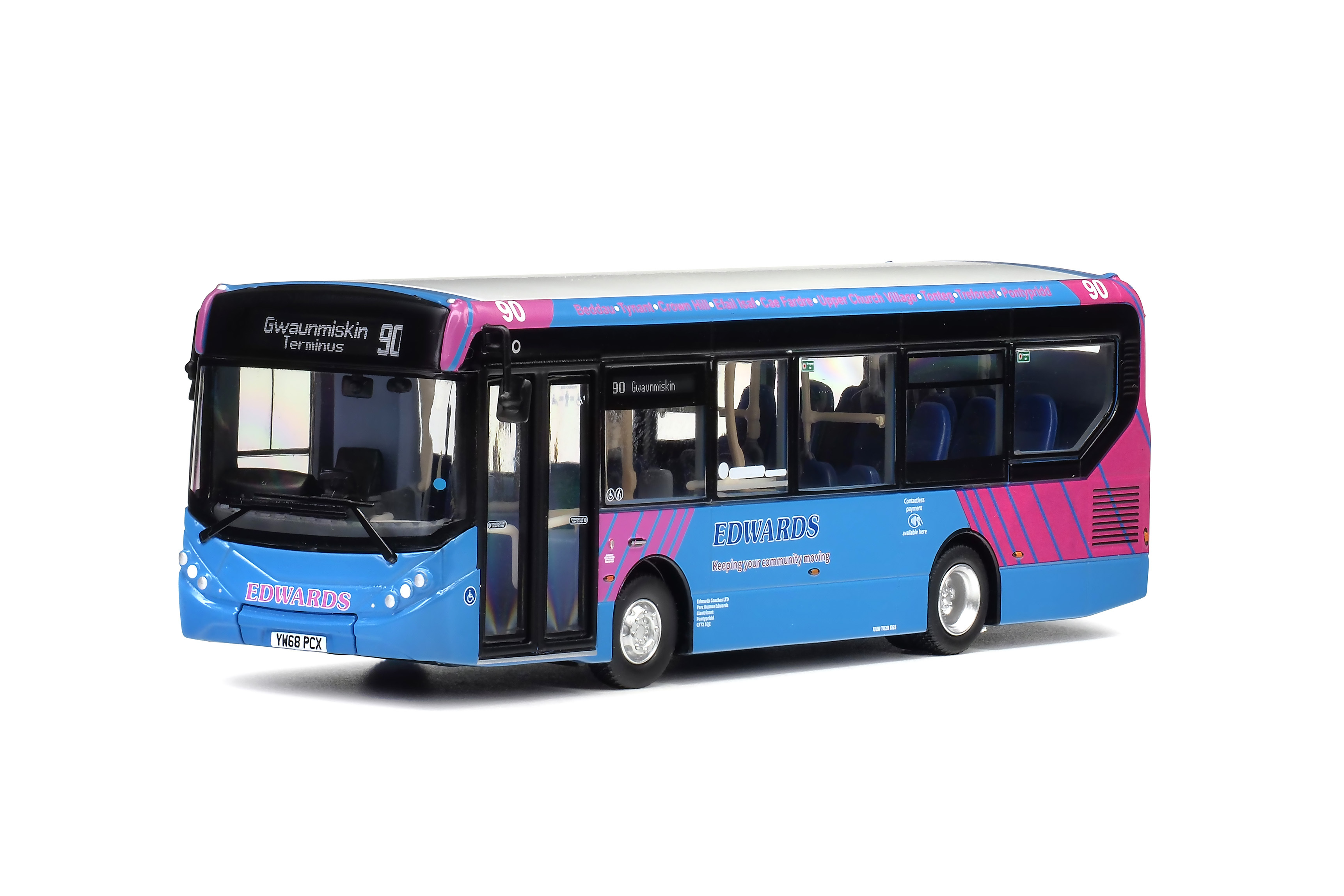 MMC2B 1:76 亞歷山大 E200 MMC 8.9米 "Edwards 100yrs" (90) (只限部份地區)