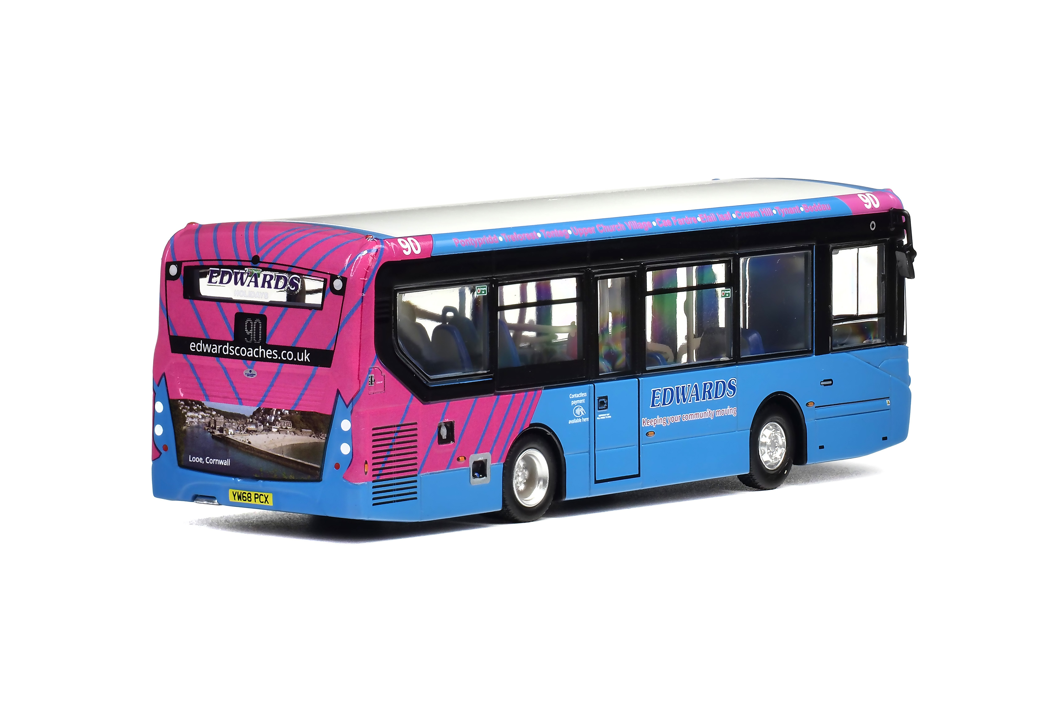 MMC2B 1:76 亞歷山大 E200 MMC 8.9米 "Edwards 100yrs" (90) (只限部份地區)