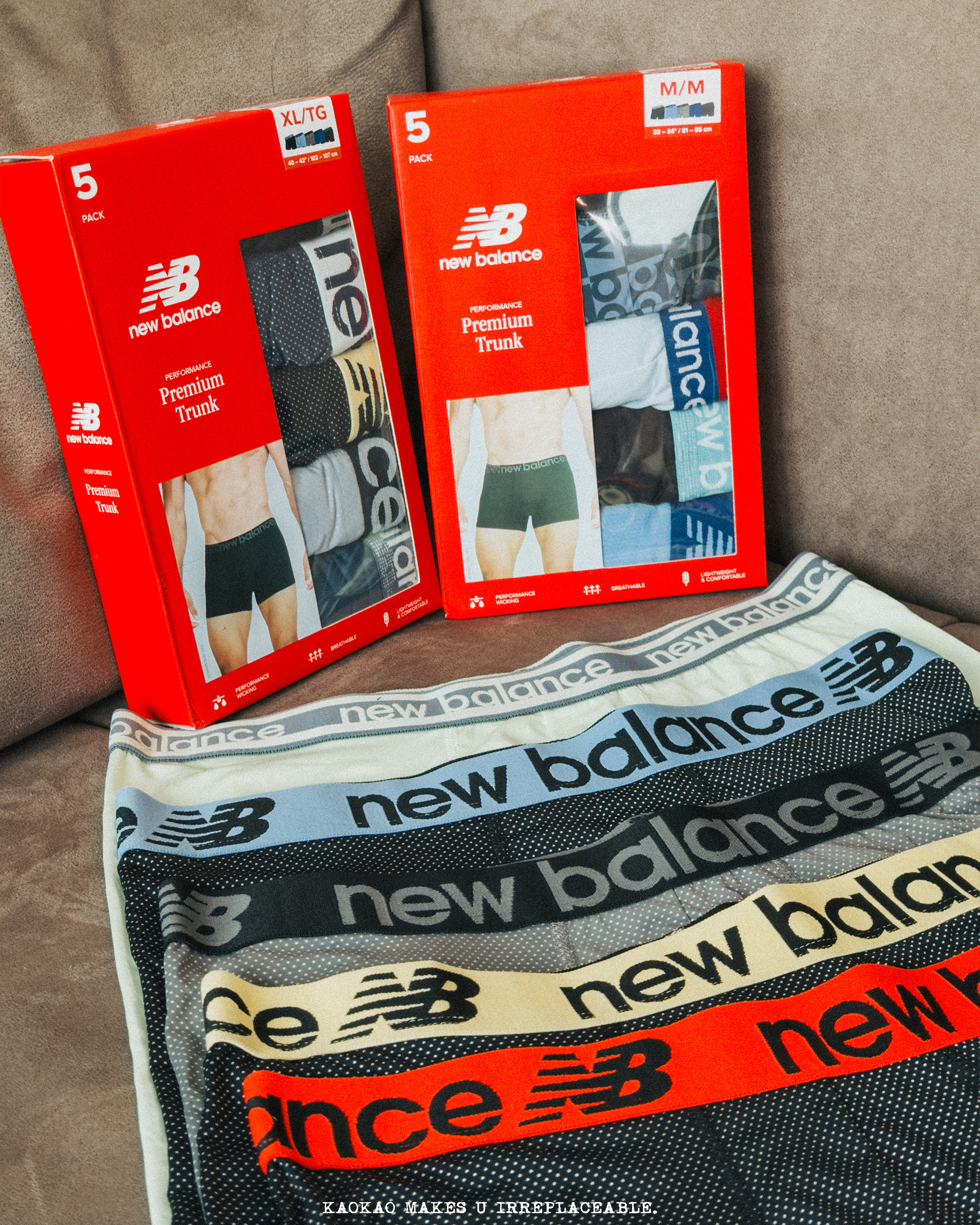 New Balance 內褲 五件組【NB3049-5】