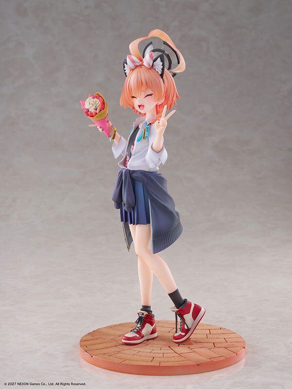 預訂3月  WING Blue Archive 蔚藍檔案  寧瑠（制服）回憶大廳Ver.  Neru (School): Memorial Lobby Ver. 1/7 Complete Figure Pre-order