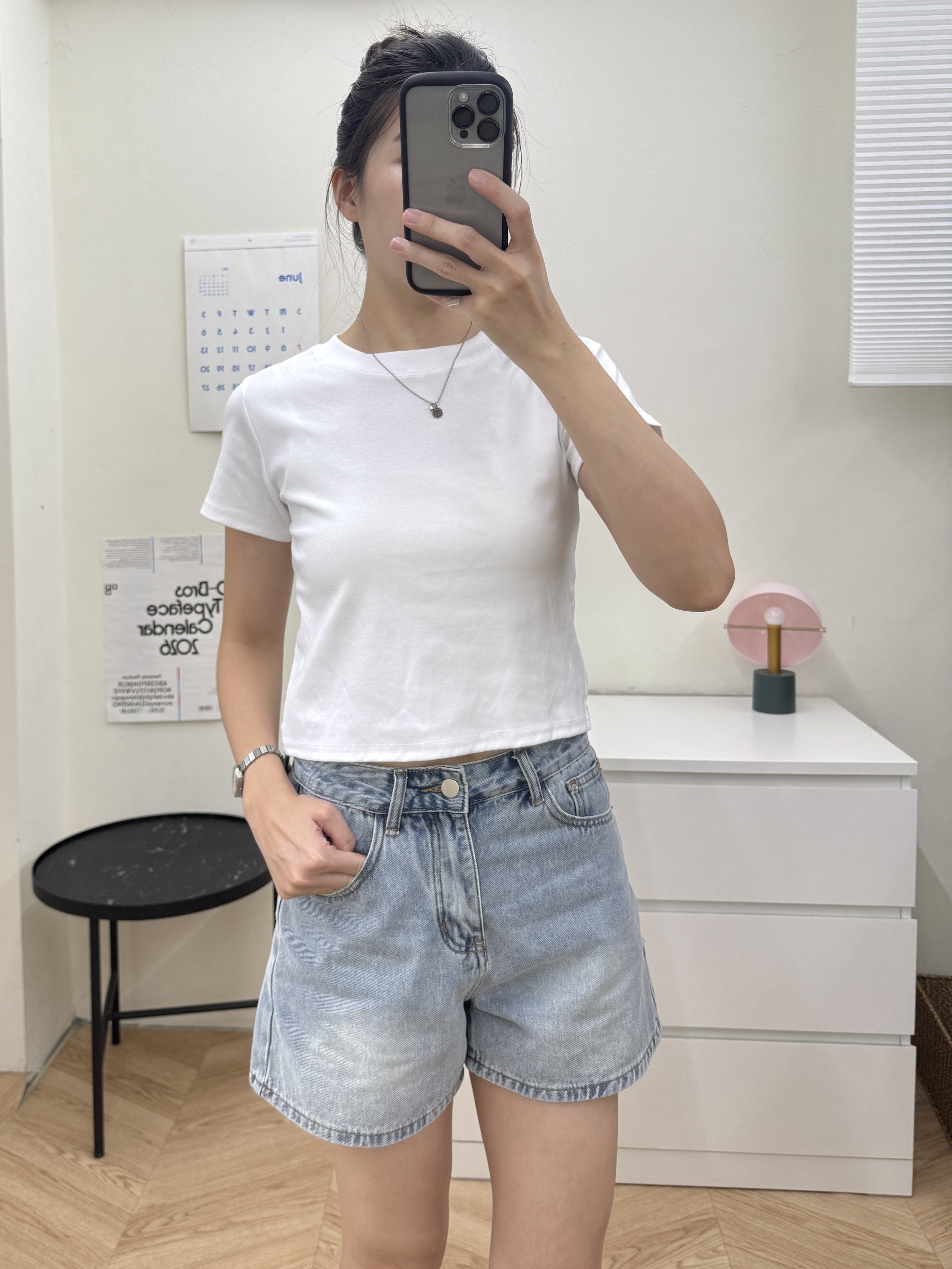 極顯瘦！牛仔短褲*2色