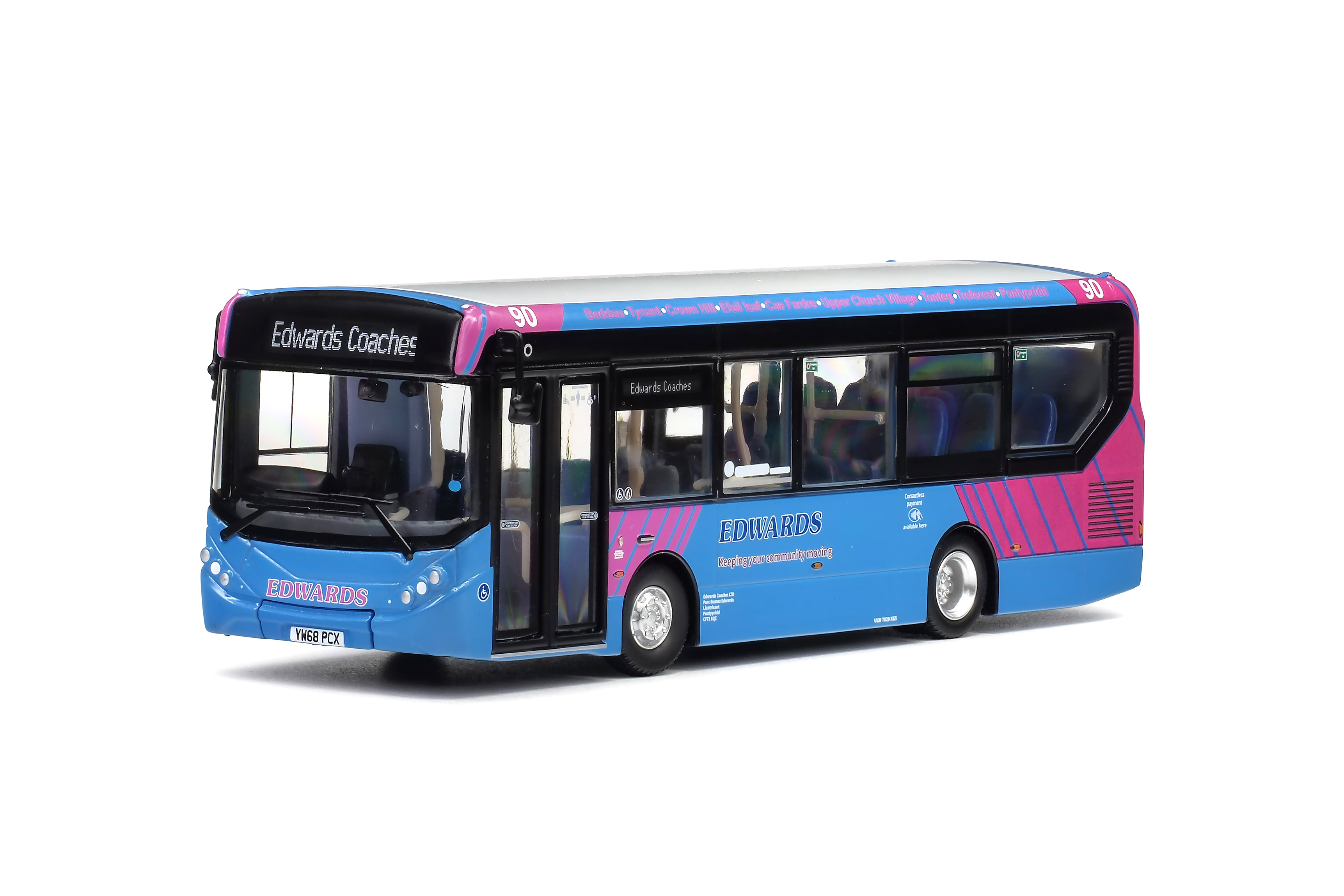 MMC2A 1:76 亞歷山大 E200 MMC 8.9米 "Edwards 100yrs" (Edwards Coaches) (只限部份地區)