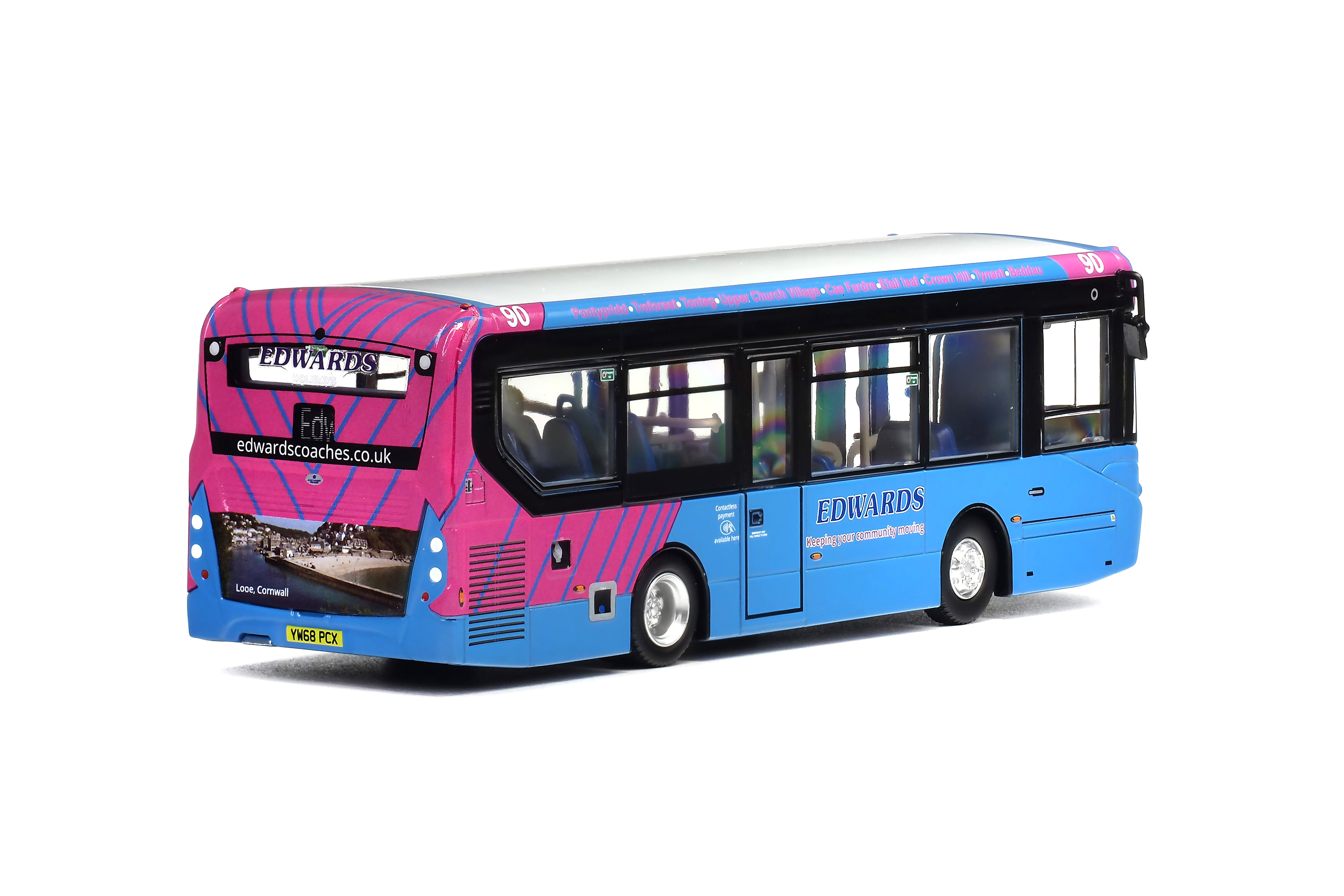 MMC2A 1:76 亞歷山大 E200 MMC 8.9米 "Edwards 100yrs" (Edwards Coaches) (只限部份地區)