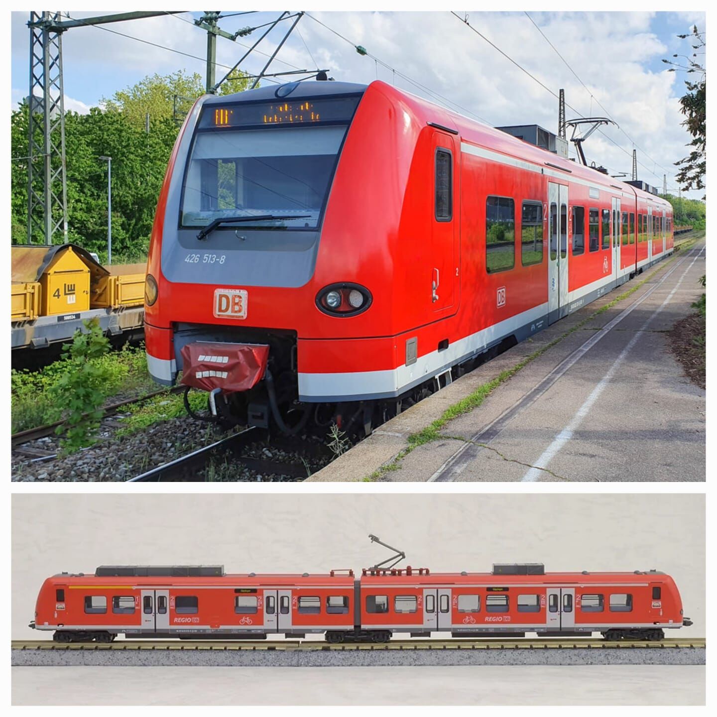 Kato 10-738-5 N規 DB ET426 S-Bahn 2輛