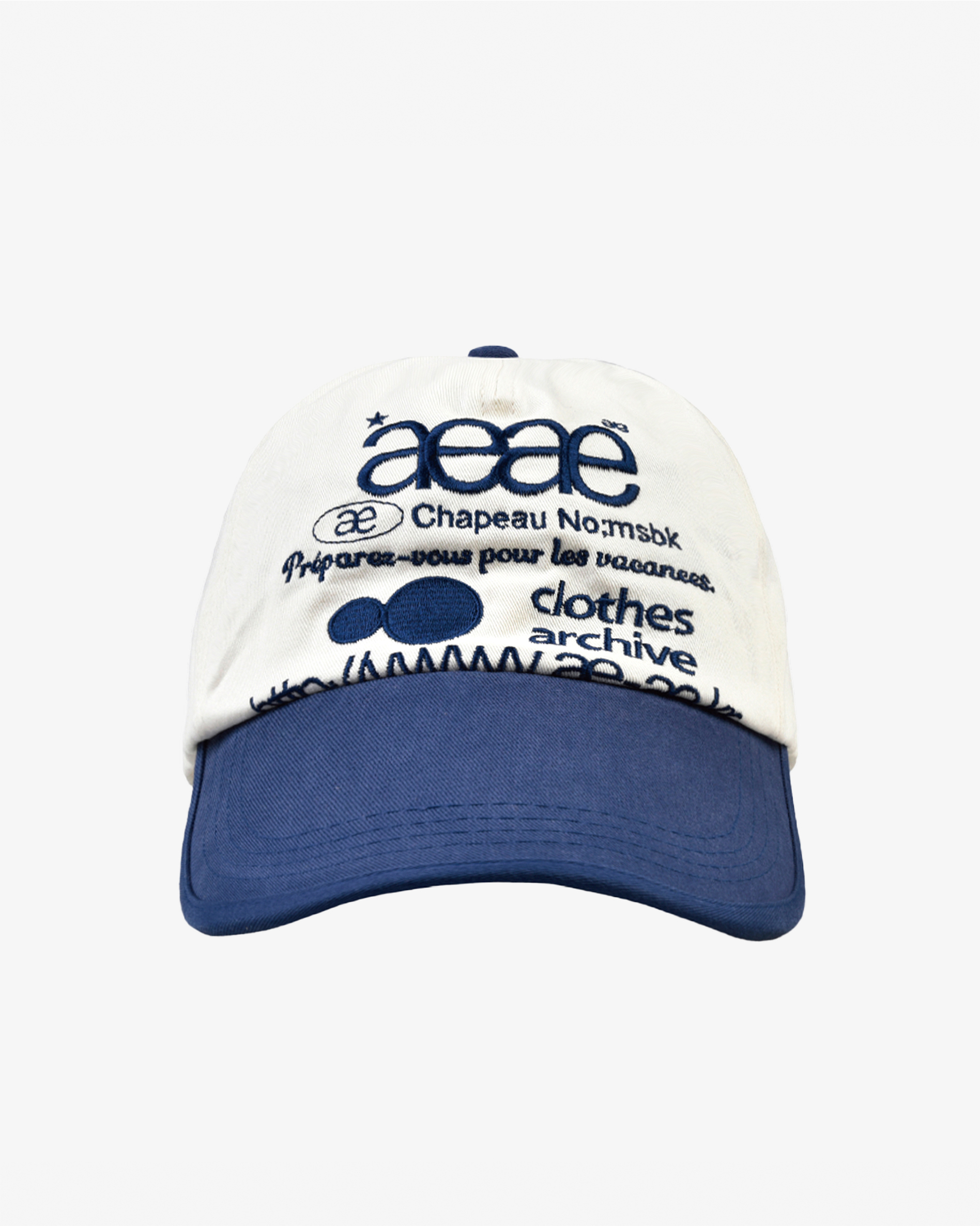 WEB LOGO TWO TONE BALL CAP