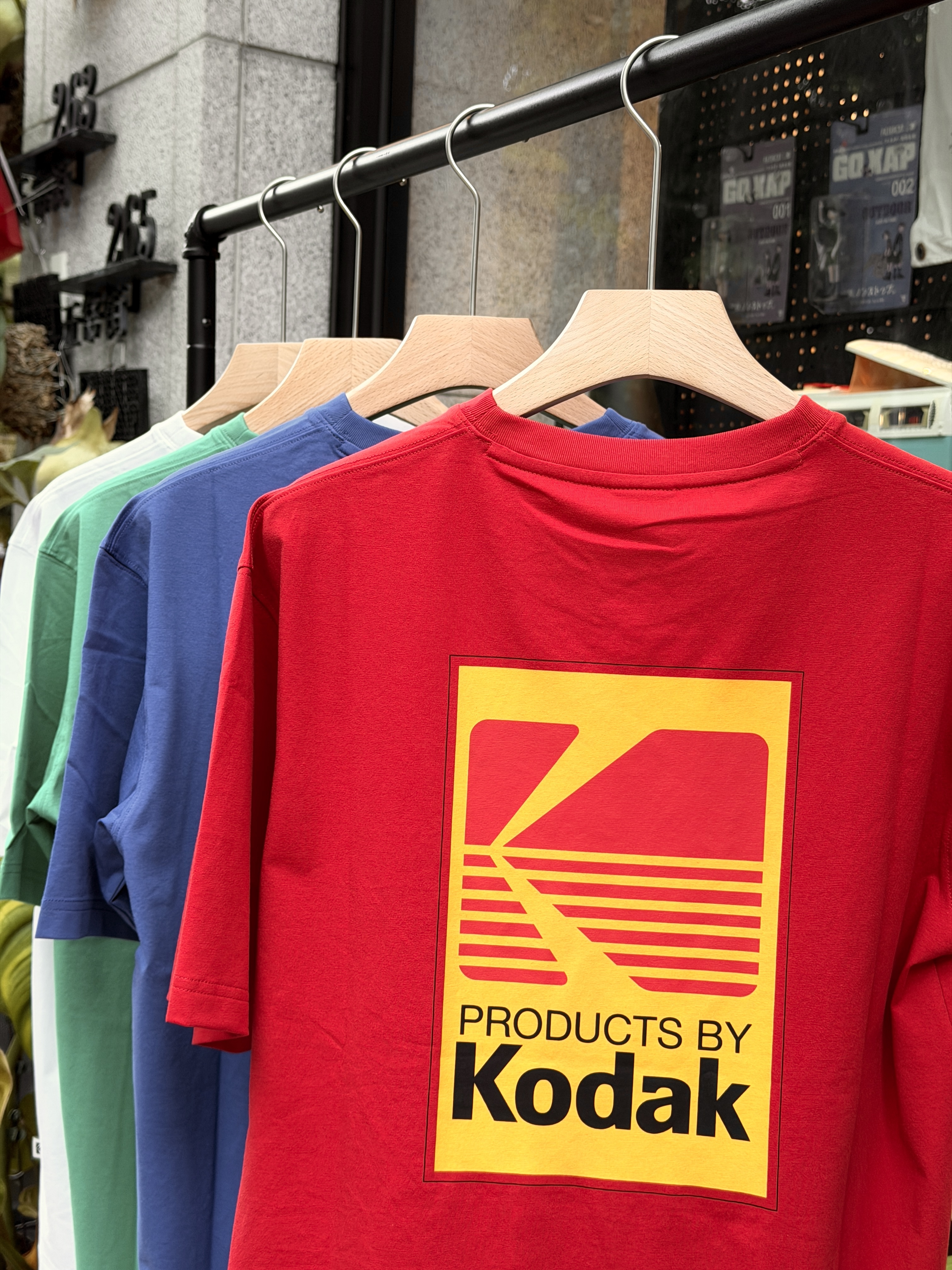 kodak 柯達 背後檔案圖樣logo 短tee K6223LRS65
