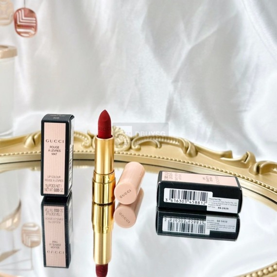 包郵優惠 Gucci Rouge A Levres Mat Lip Goldie Red 25 1g Mini #2607