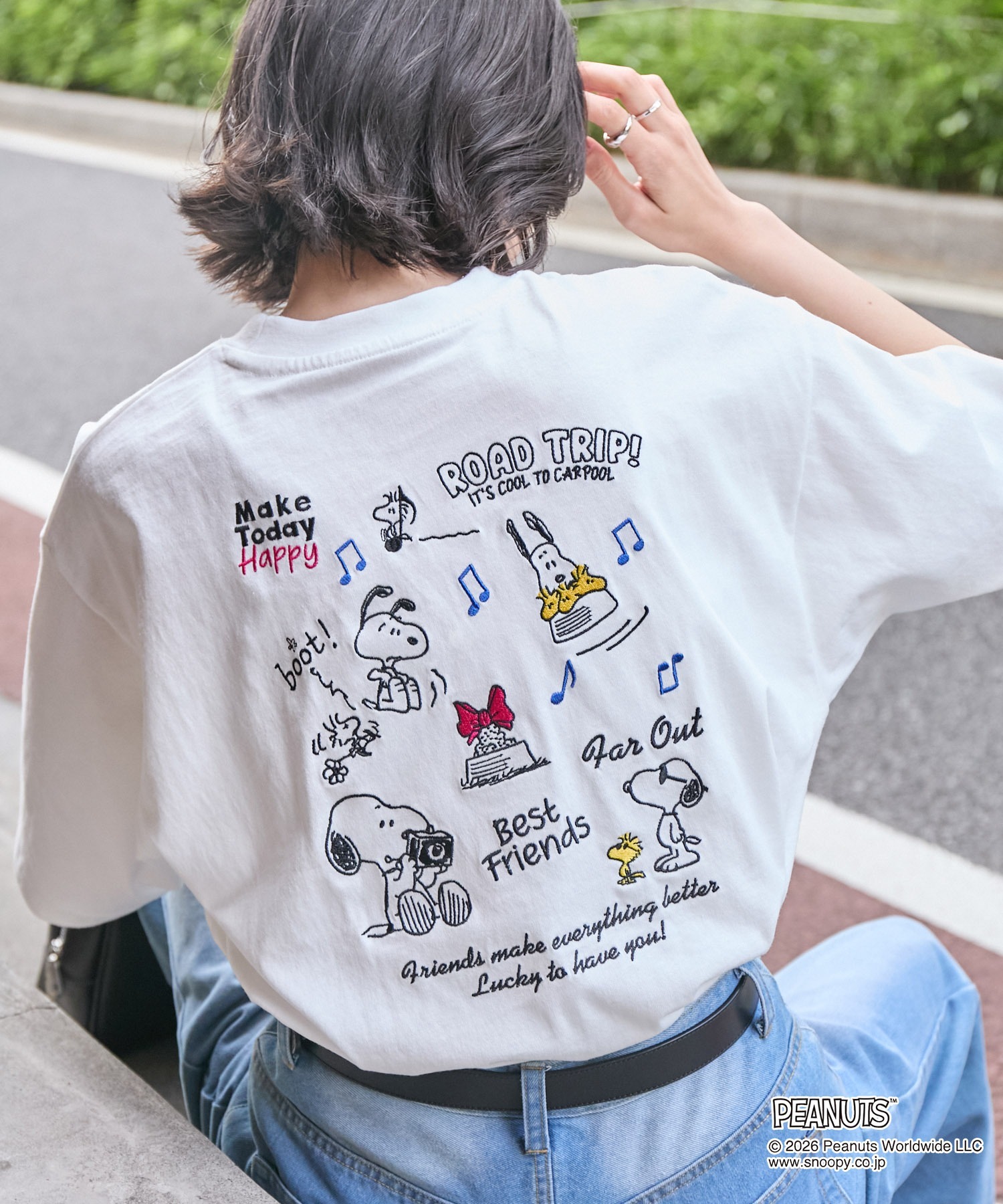 |🇯🇵聯名限定 |PEANUTS SNOOPY  復刻版 刺繡短TEE