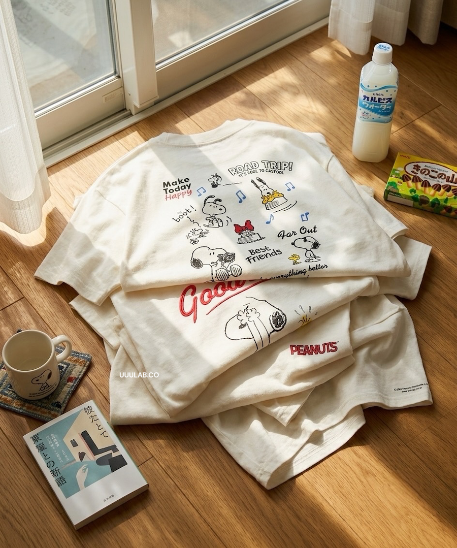 |🇯🇵聯名限定 |PEANUTS SNOOPY  復刻版 刺繡短TEE