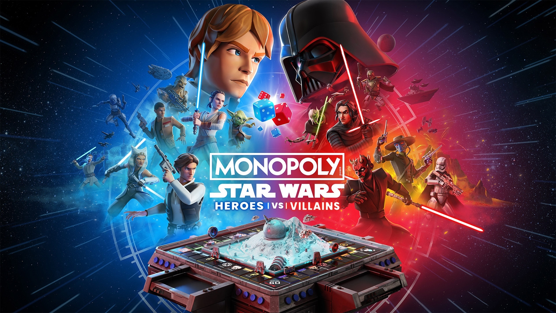 Nintendo Switch / Switch 2 Monopoly: Star Wars Heroes VS. Villains