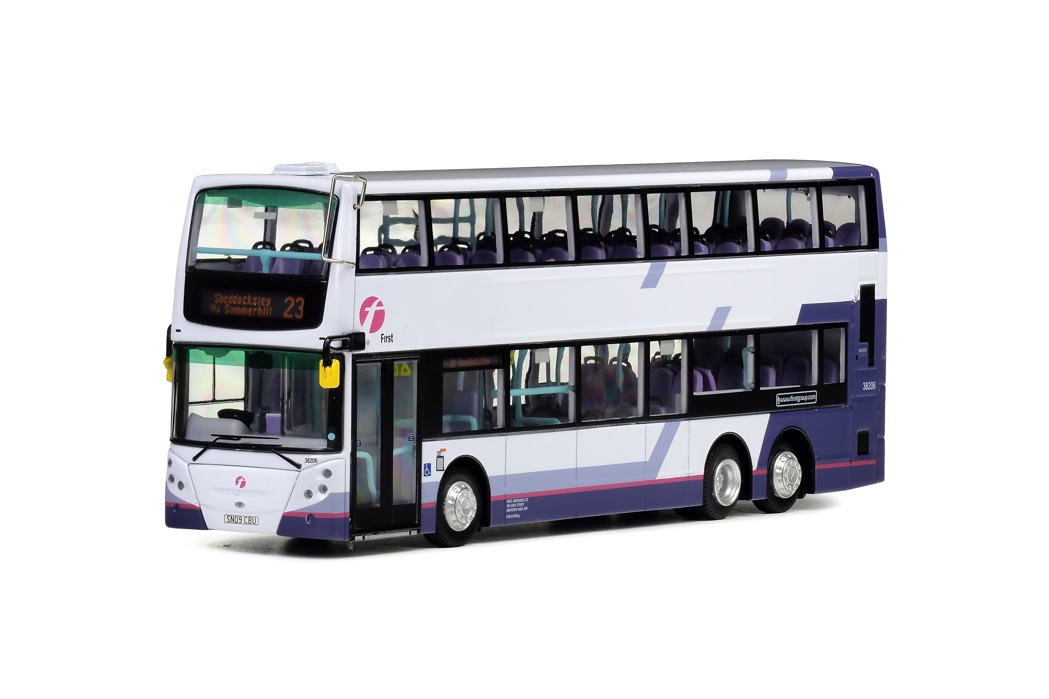 UKD76002 1:76 Firstbus 丹尼士三叉戟歐盟四代12.1米 (23) (只限部份地區)