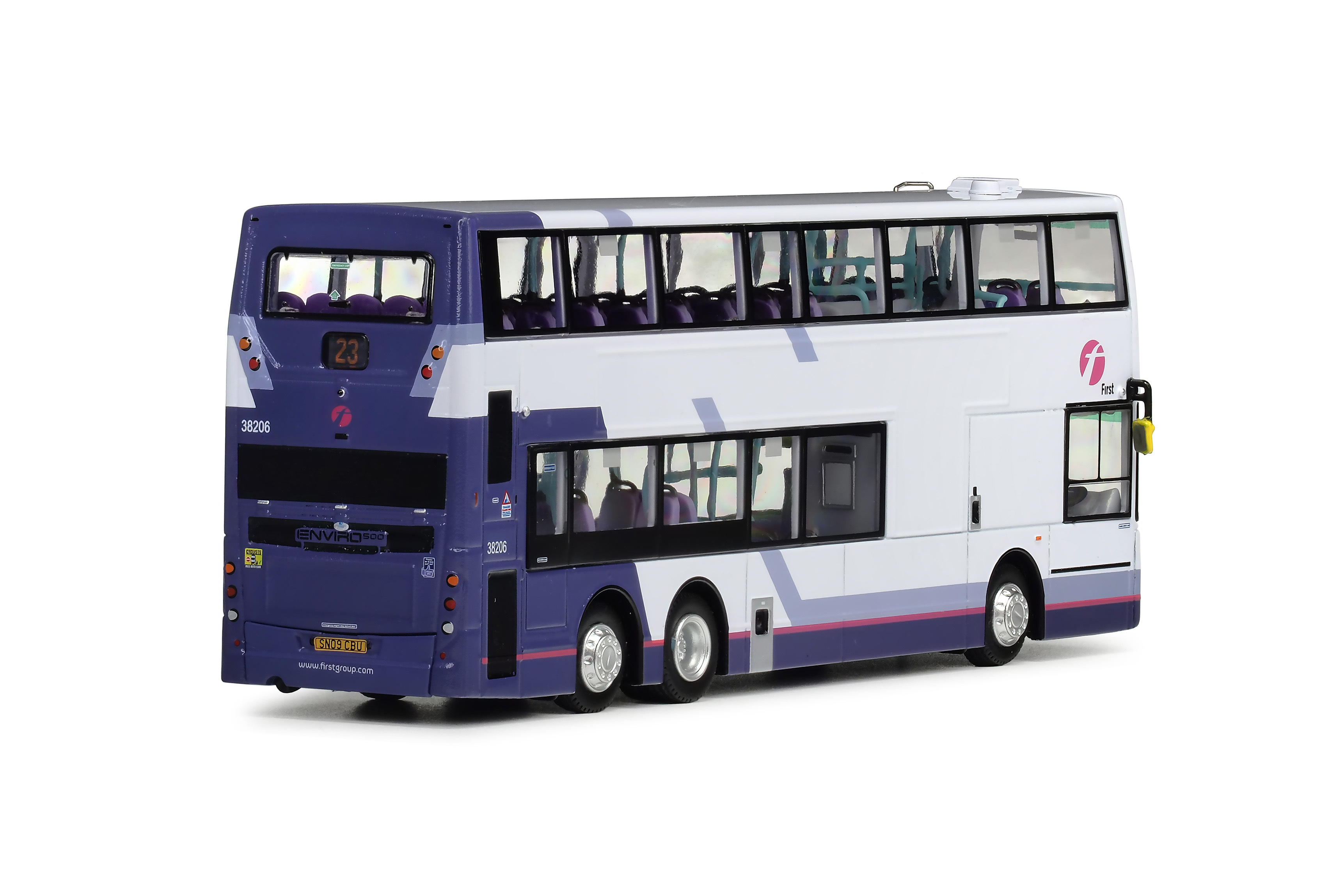 UKD76002 1:76 Firstbus 丹尼士三叉戟歐盟四代12.1米 (23) (只限部份地區)