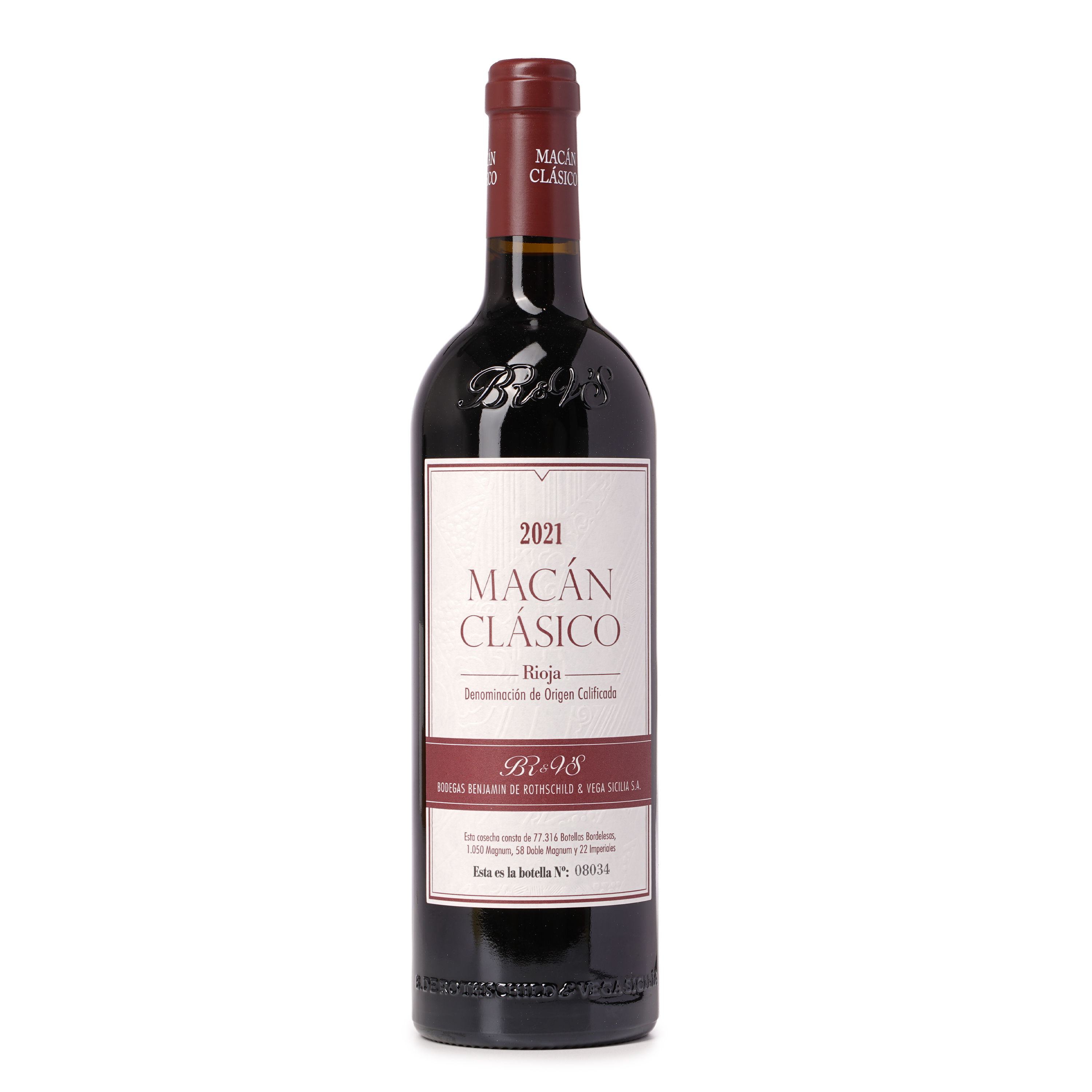 Benjamin Rothschild & Vega Sicilia Macan Classico 2021 (RP95)