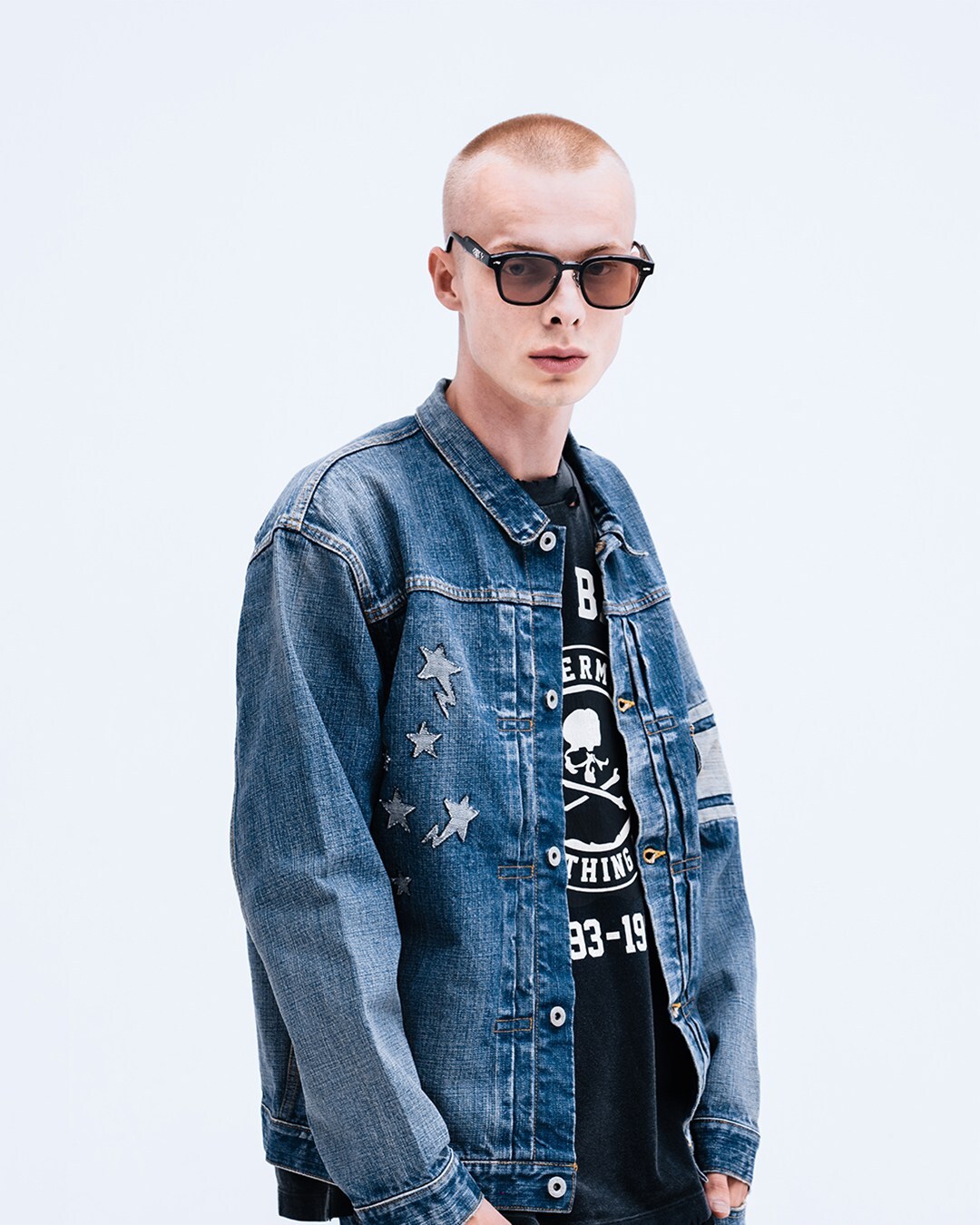 2026AW BAPE A BATHING APE x mastermind JAPAN 聯名 超限量 背後 骷髏 牛仔 外套 現貨