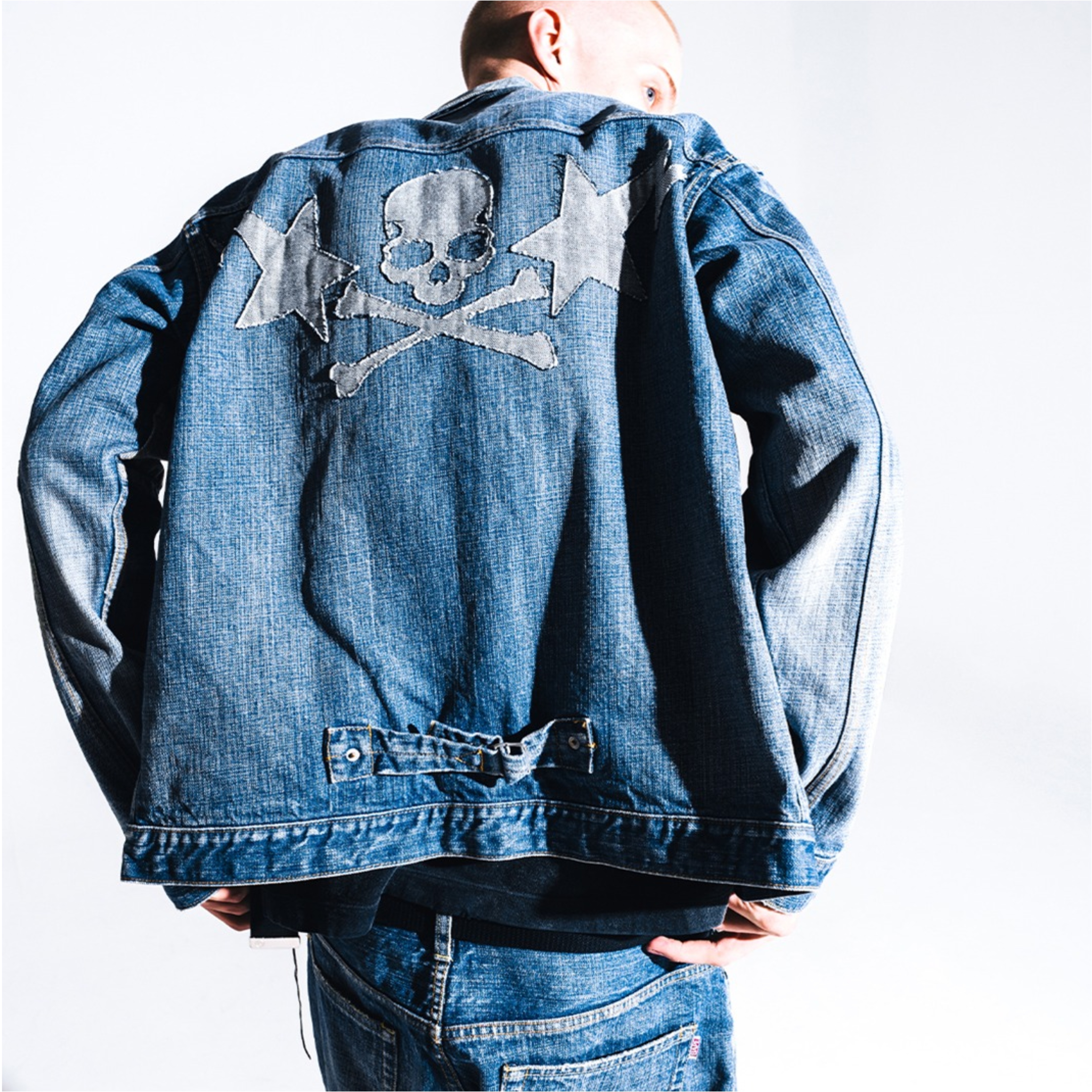 2026AW BAPE A BATHING APE x mastermind JAPAN 聯名 超限量 背後 骷髏 牛仔 外套 現貨
