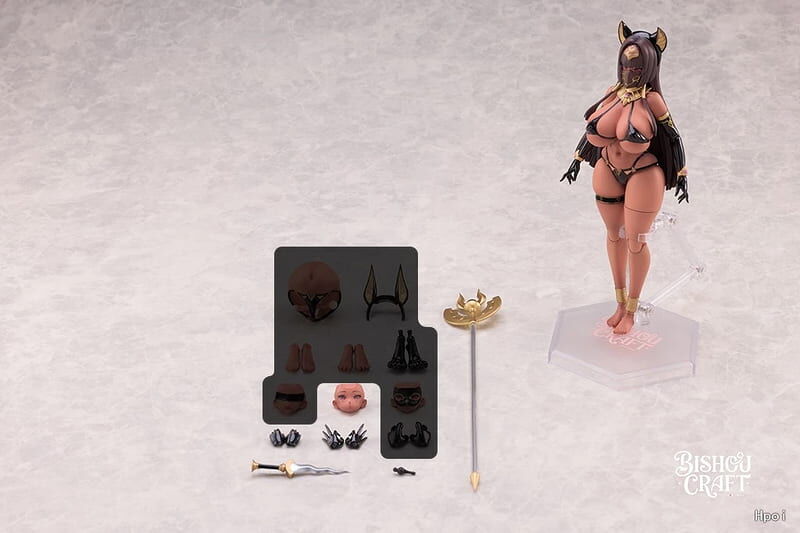 預購26/12 BISHOUCRAFT 代理版 可動 1/12 異世界繪卷 埃及女神 巴斯特