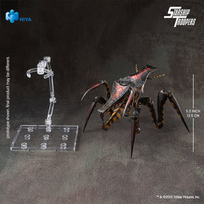 預購27/Q3 HIYA 代理版 可動 無比例 E.B.S. 星艦戰將 戰士蟲