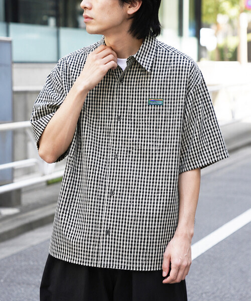 FREAK'S STORE 限定販售 Relaxed Fit 寬鬆格紋短袖襯衫 4色